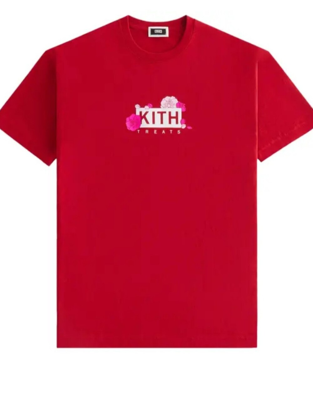 Kith Treats Plum Blossom Tee "Fury" Red Size XL NWT